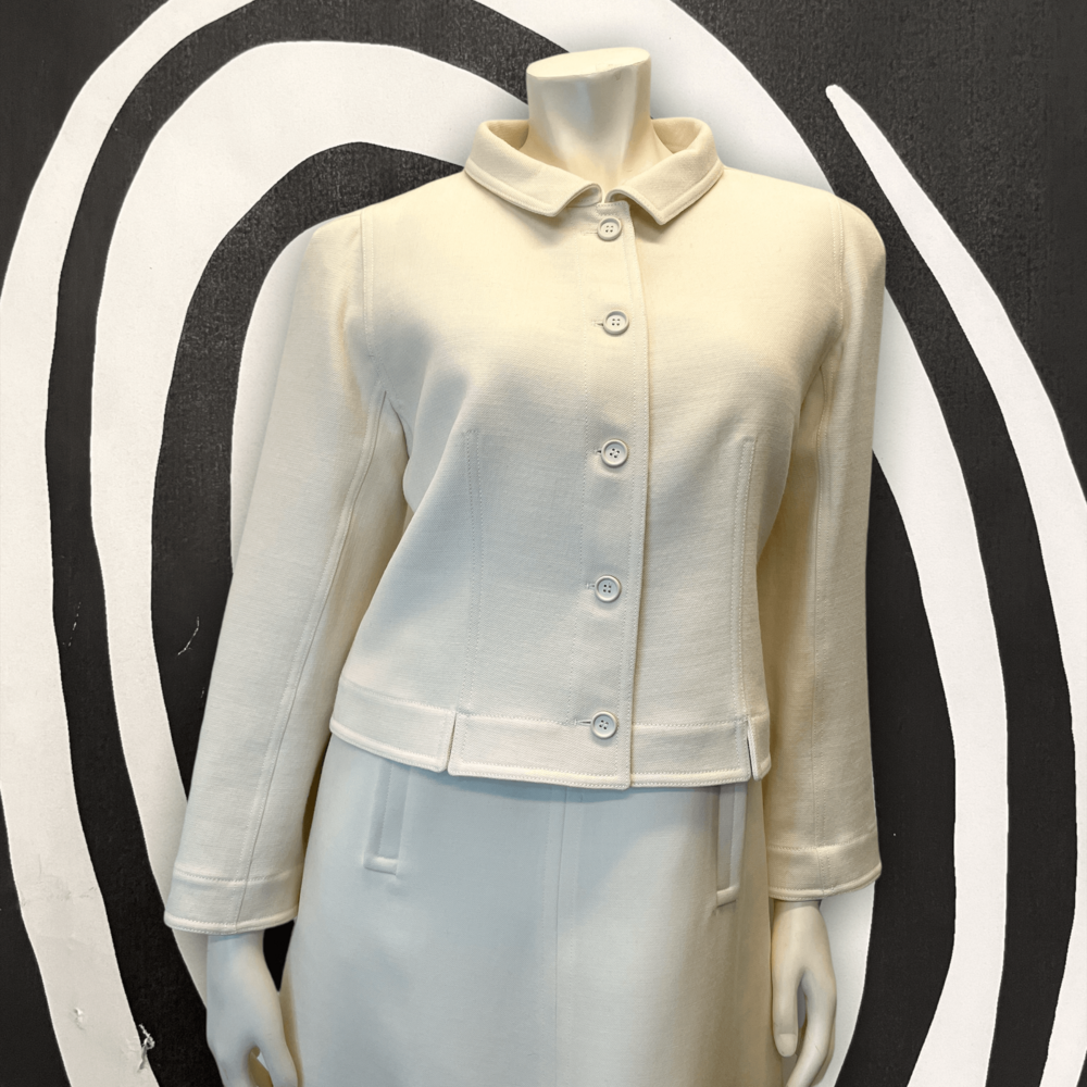 Courreges For Holt Renfrew Vintage Designer Wool Blazer Size Medium - Picture 2 of 7